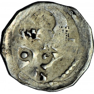 Księstwo Głogowskie, Henryk III 1273-1309 lub synowie, Parwus, Głowa wołu/Gwiazda
