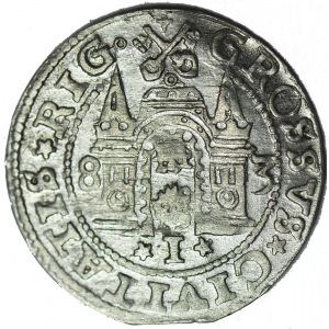 Stefan Batory, Grosz 1583, Ryga, R1