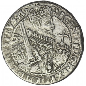 R-, Zygmunt III Waza, Ort 1622, Bydgoszcz, NEC N S – brak litery O