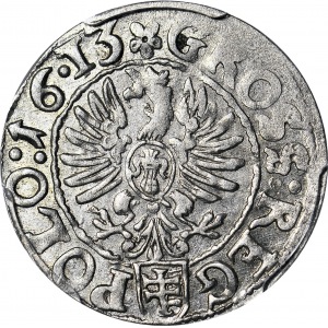 Zygmunt III Waza, Grosz 1613 Kraków, data :16.13