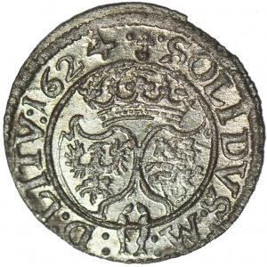 Zygmunt III Waza, Szeląg 1624, Wilno, menniczy