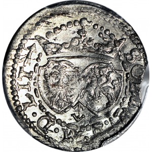 Zygmunt III Waza, Szeląg 1617, Wilno, menniczy
