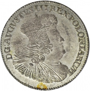 August III Sas, Dwuzłotówka 1753, efraimek, mennicza
