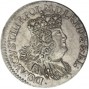 RR-, August III Sas, Szóstak 1762, Elbląg, R4