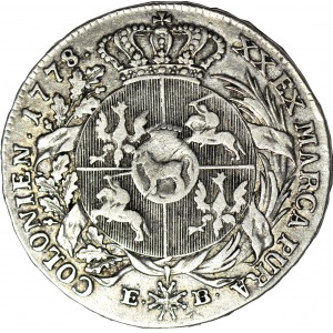 R-, Stanisław A. Poniatowski, Półtalar 1778, Berezowski 10 zł, R2