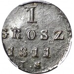 Księstwo Warszawskie, 1 Grosz 1811 IS