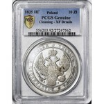 Zabór Rosyjski, 10 złotych = 1 1/2 rubla 1835, NG, Petersburg