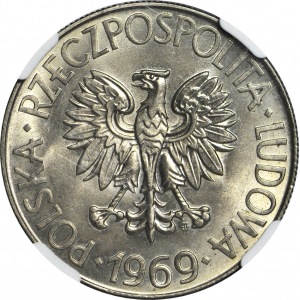 10 złotych 1969, Tadeusz Kościuszko, menniczy