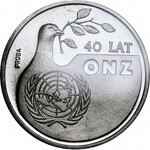 1000 złotych 1985, 40 lat ONZ - Gołąbek pokoju, PRÓBA NIKIEL