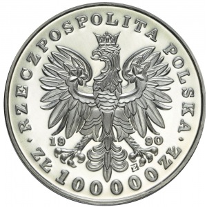 Mały Tryptyk, 100 000 złotych 1990, Kościuszko