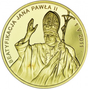 1000 złotych 2011, Jan Paweł II Beatyfikacja