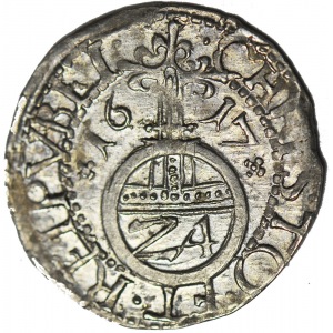Pomorze, Księstwo Szczecińskie, Filip II, Półtorak 1617, Szczecin, menniczy