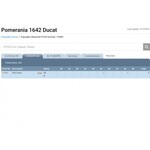 RR-, Pomorze, Krystyna Szwedzka, Szczecin, Talar 1642, nienotowana końcówka POMER