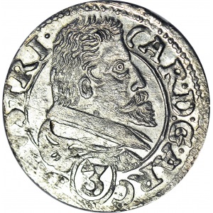 R-, Śląsk, Karol Austriacki, 3 krajcary 1620, Nysa