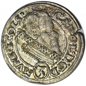 Śląsk, Karol II, 3 krajcary 1614, Oleśnica
