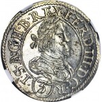 Austria, Ferdynand II, 3 krajcary 1637, Graz, mennicze