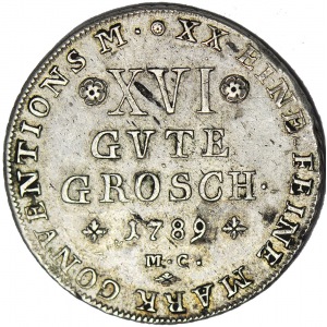 Niemcy, Brunszwik, 16 groszy 1789, Karl Wilhelm