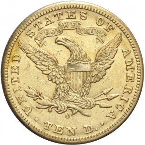 USA, 10 dolarów 1894, Liberty Head, Nowy Orlean