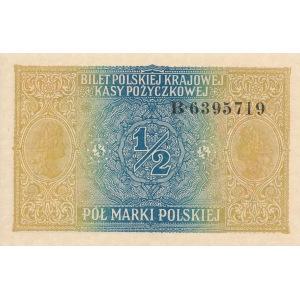 1/2 marki polskiej 1917 Generał, ser. B