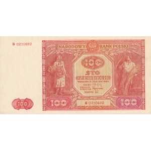 100 złotych 1946, ser. B