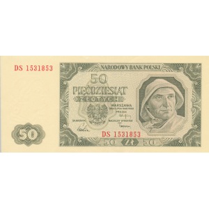50 złotych 1948, ser. DS.