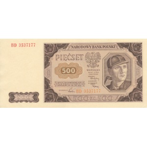500 złotych 1948 - BD