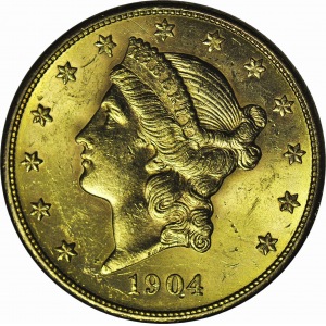 USA, 20 dolarów 1904, Liberty Head, San Francisco