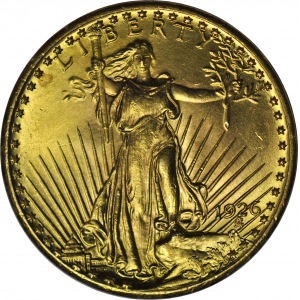 USA, 20 dolarów 1926 Filadelfia, Saint Gaudens