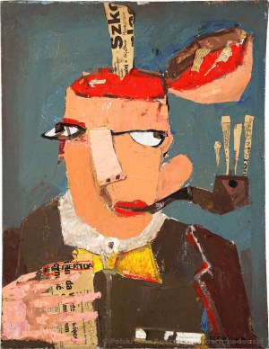 Jakub Julian Ziółkowski (ur. 1980), Portret abstrakcyjny, 1999
