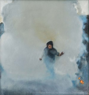 Karol Palczak (1987-), Postać w dymie, 2019