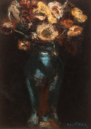 Emmanuel Katz (zw. Mané-Katz) (1894 Krzemieńczuk - 1962 Tel Awiw), Bukiet kwiatów
