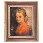 Rajmund Kanelba (1897 Warszawa - 1960 Londyn), Portret dziewczyny w czerwonej bluzce
