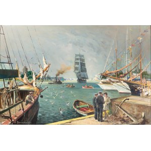 Henryk Baranowski (1932 Starogard Gdański - 2005 Gdynia), Operacja Żagiel (Port), 1993 r.