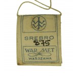 Srebrny kieliszek z emblematem Warmet