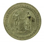 Medal Pamiątka z Wystawy Rolniczo-Przemysłowej w Warszawie 1885r