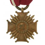 Brązowy Krzyż Zasługi RP ( wczesny okres powojenny). Wyk. Caritas/Grabski