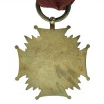 Srebrny Krzyż Zasługi RP (wczesny okres powojenny). Wyk. Mennica Państwowa