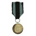 Srebrny Medal Zasłużony na Polu Chwały, z sygnaturą Mennicy