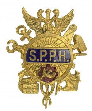 Odznaka pamiątkowa S.P.P.H (Spółdzielnia Pracy Produkcyjno - Handlowa) w Łodzi, II RP