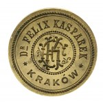 Pieczęć adwokata dr. F. Kasparka z Krakowa