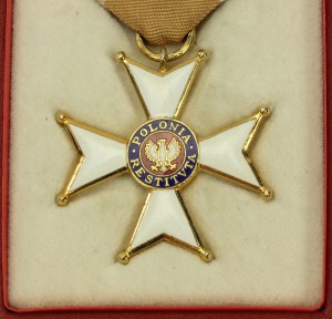 Order Odrodzenia Polski, Polonia Restituta 1944, kawalerski (kl.V) + leg. 1972 r.