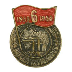 Odznaka Brygady Młodzieżowe 1950-1955