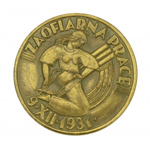 Odznaka Za ofiarną pracę,9.XII.1931 (spis powszechny)