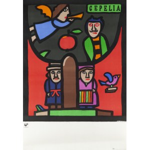 Plakat reklamowy dla Cepelii - proj. Jan MŁODOŻENIEC (1929-2000)