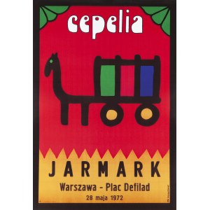 Plakat reklamowy Jarmark Cepelia - proj. Jan MŁODOŻENIEC (1929-2000)