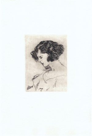 Alfons Karpiński (1875-1861), Profil kobiety