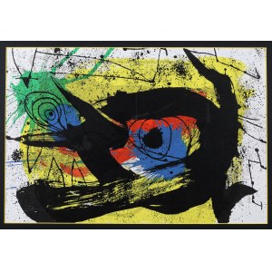 Joan Miro (1893-1983), Kompozycja abstrakcyjna, lata 70. XX w.