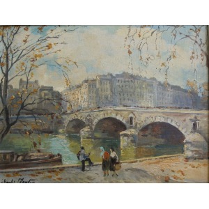 Charles Blondin (1913-1991), Pont Marie w Paryżu