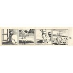 Stanisław Ibis Gratkowski (1923-1988), Ilustracje do komiksu &bdquo;Porwany za młodu&rdquo;(1964, plansze od nr 41 do 72)
