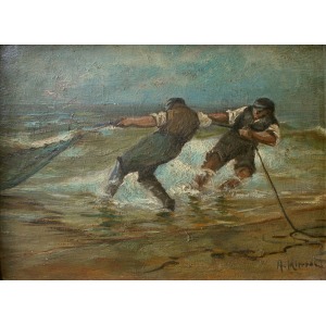 Antoni Kierpal (1898-1960), Rybacy z siecią